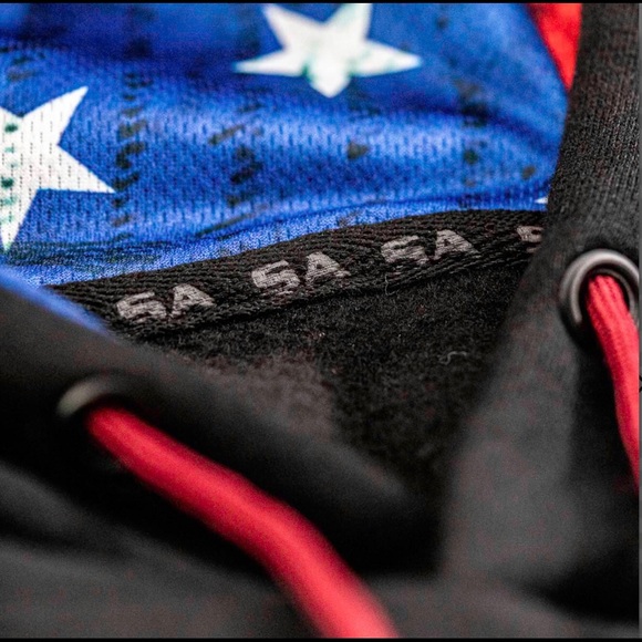 INNER LINED HOODIE | AMERICAN FLAG - Picture 5 of 7